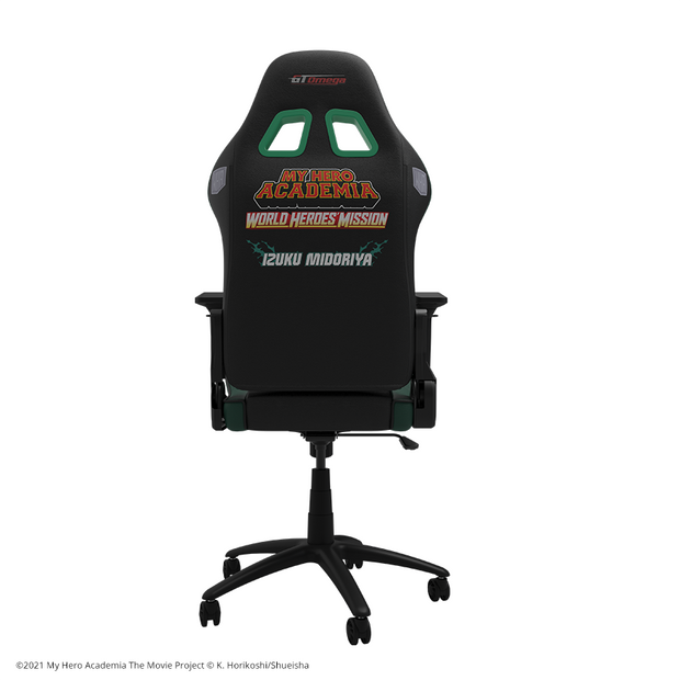 Izuku Midoriya Deku Gaming Chair My Hero Academia Back